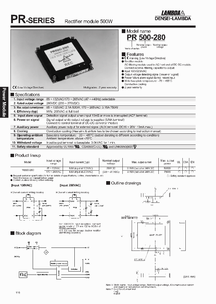 PR500-280_427465.PDF Datasheet