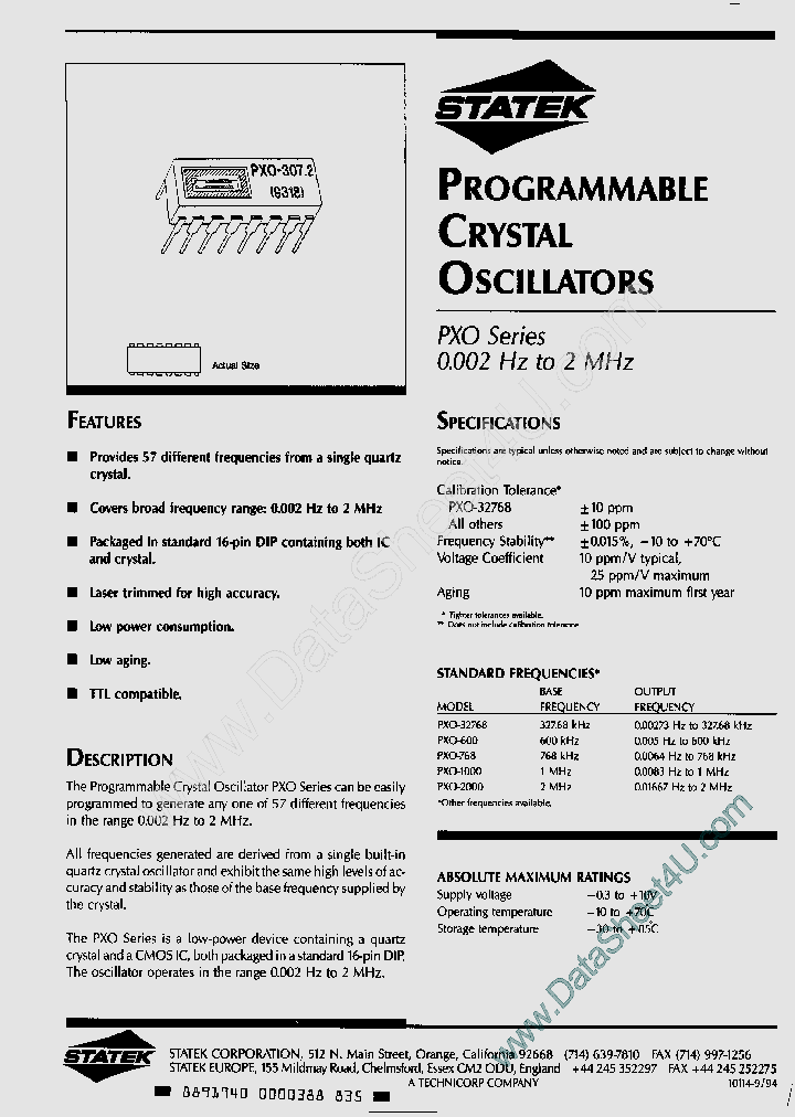 PXO-32768_406105.PDF Datasheet