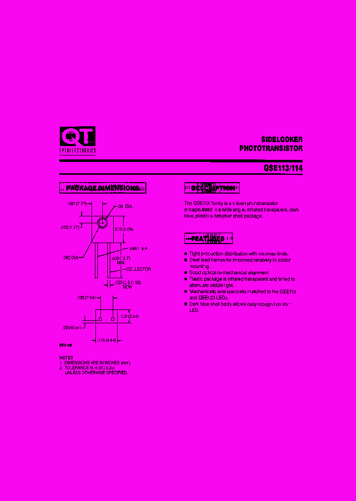 QSE113_411860.PDF Datasheet