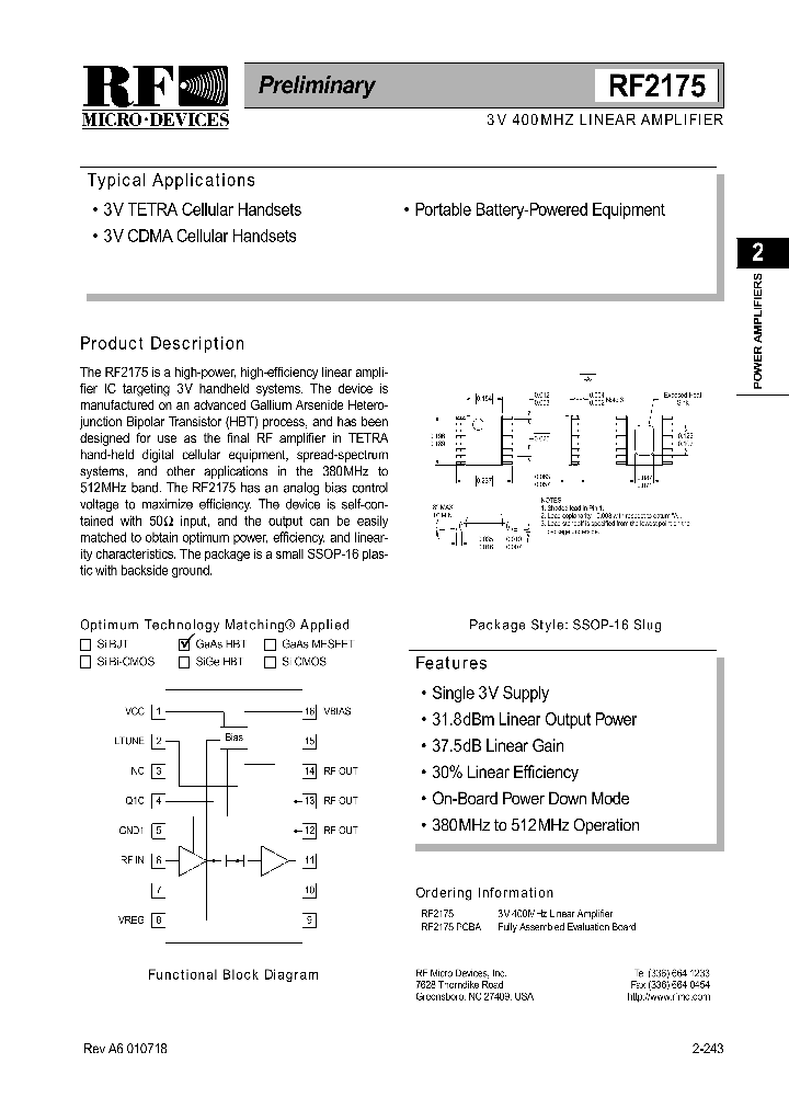 RF2175_417237.PDF Datasheet