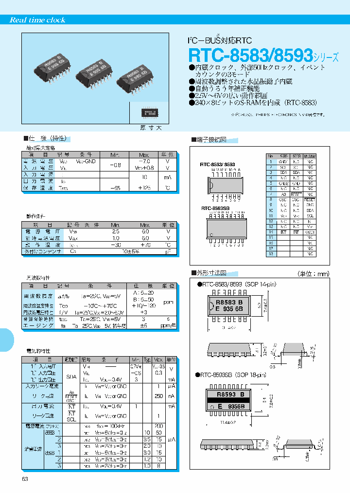 RTC-8583_427315.PDF Datasheet