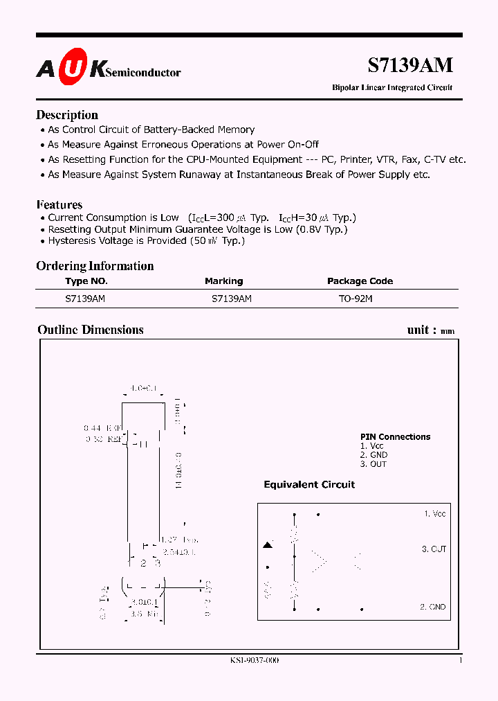 S7139AM_400379.PDF Datasheet