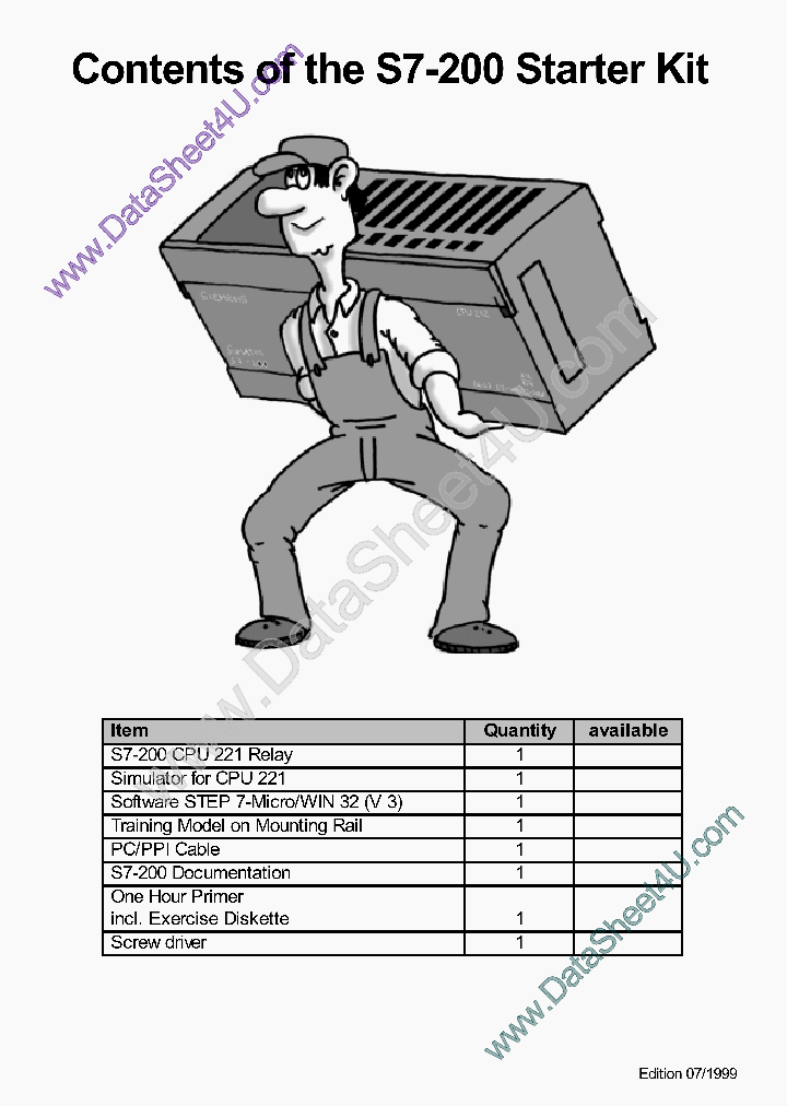 S7-200_432900.PDF Datasheet