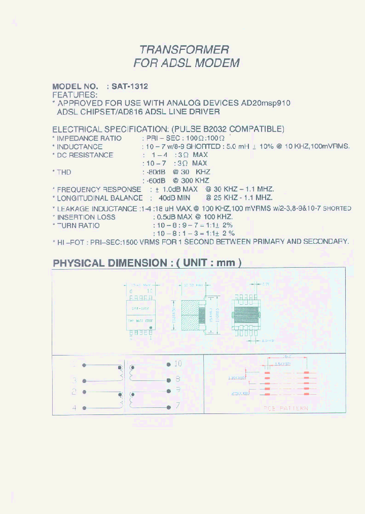 SAT-1312_409078.PDF Datasheet