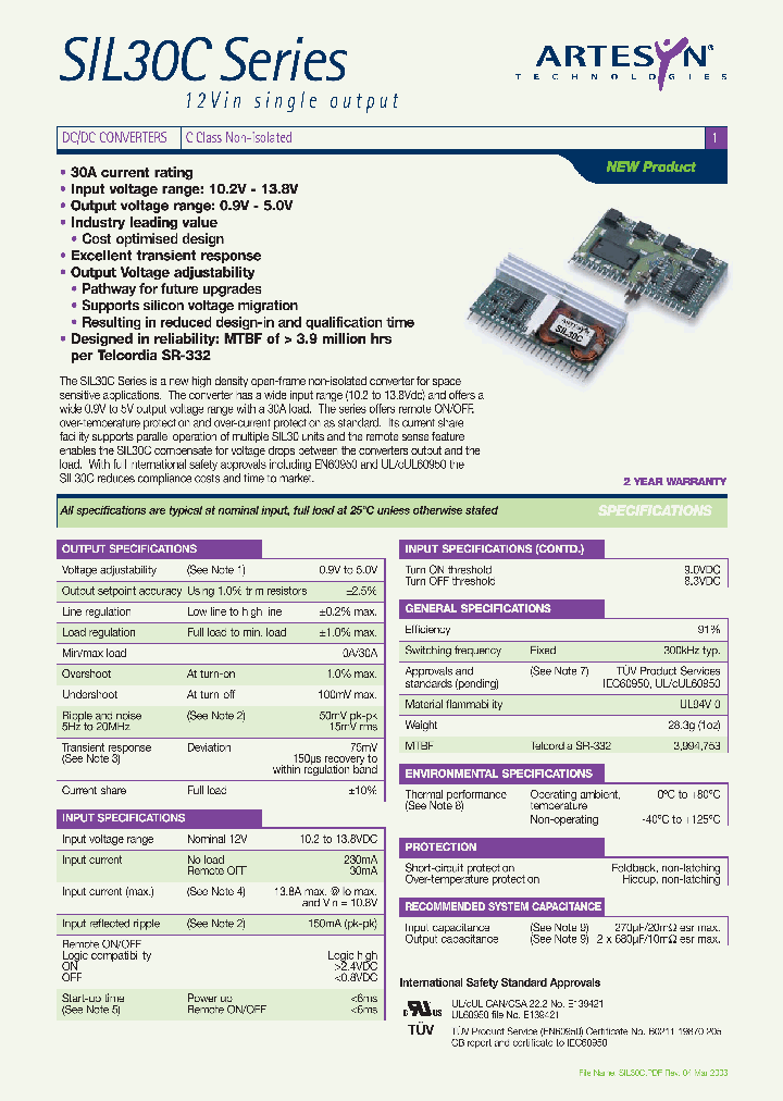 SIL30C_421282.PDF Datasheet