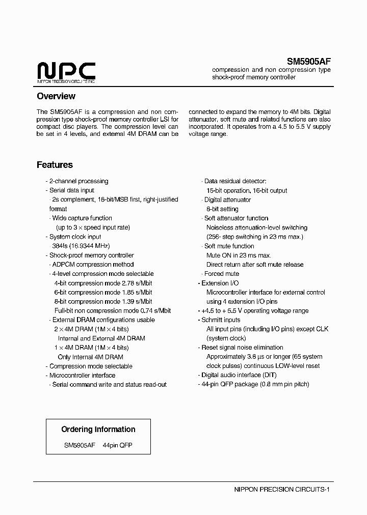 SM5905AF_402997.PDF Datasheet