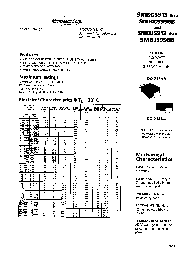 SMBG5954_361270.PDF Datasheet