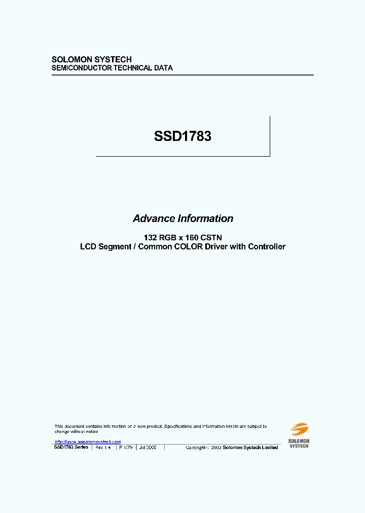 SSD1783_434482.PDF Datasheet