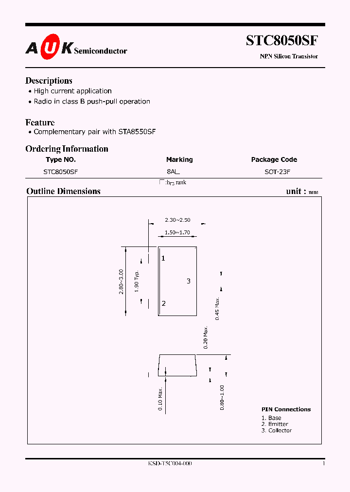 STC8050SF_429470.PDF Datasheet