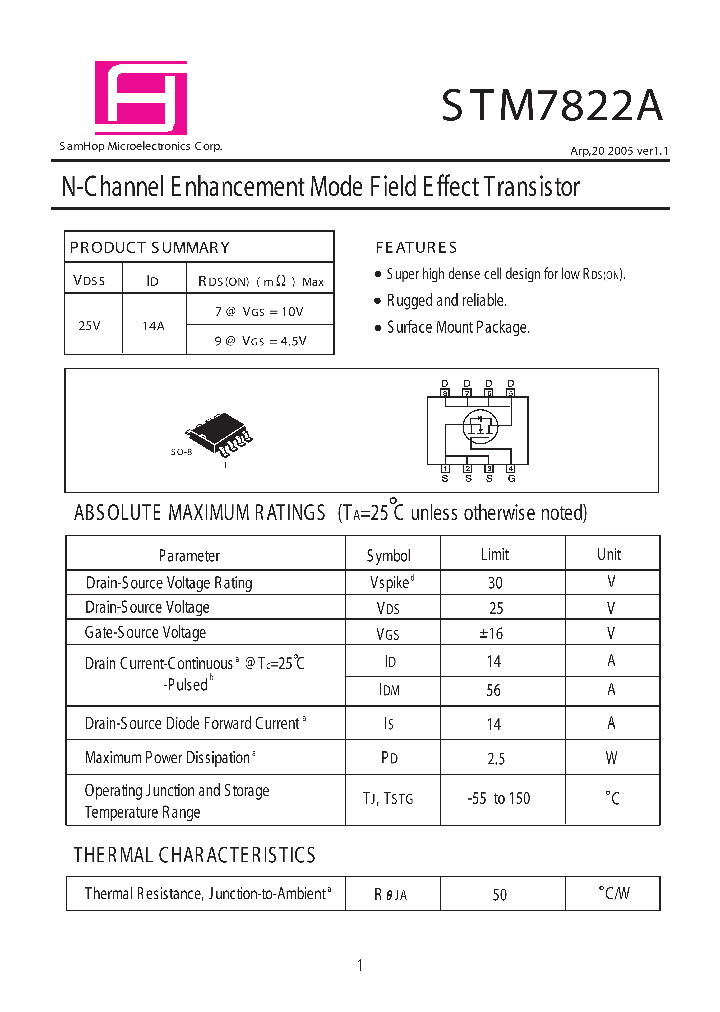 STM7822A_429614.PDF Datasheet