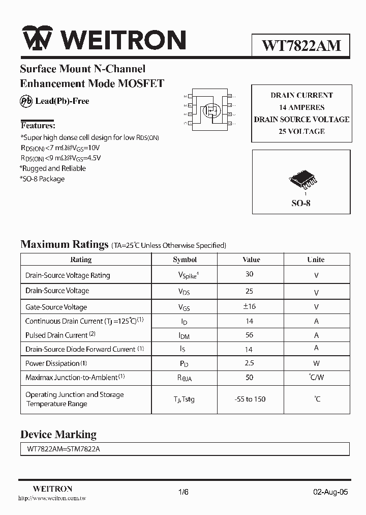 STM7822A_429615.PDF Datasheet