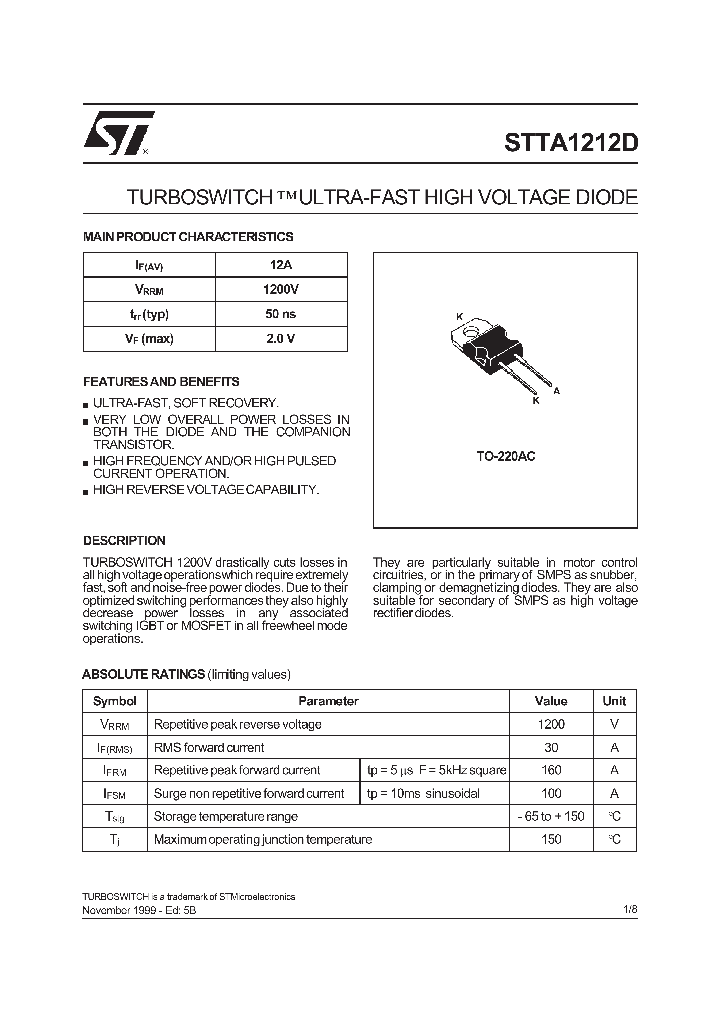 STTA1212D_431714.PDF Datasheet
