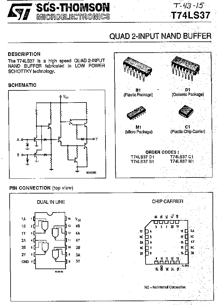 T74LS37_401812.PDF Datasheet