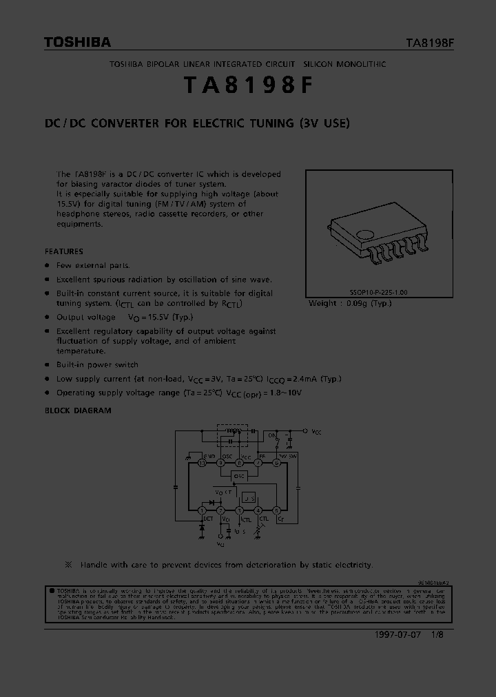 TA8198F_403607.PDF Datasheet