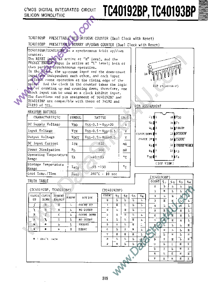 TC40193BP_405667.PDF Datasheet