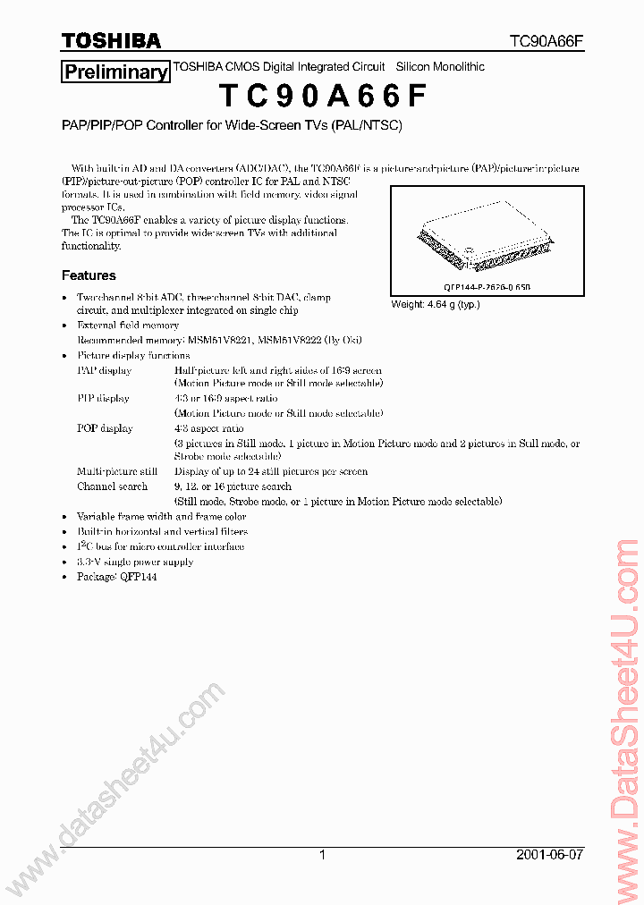 TC90A66F_424150.PDF Datasheet