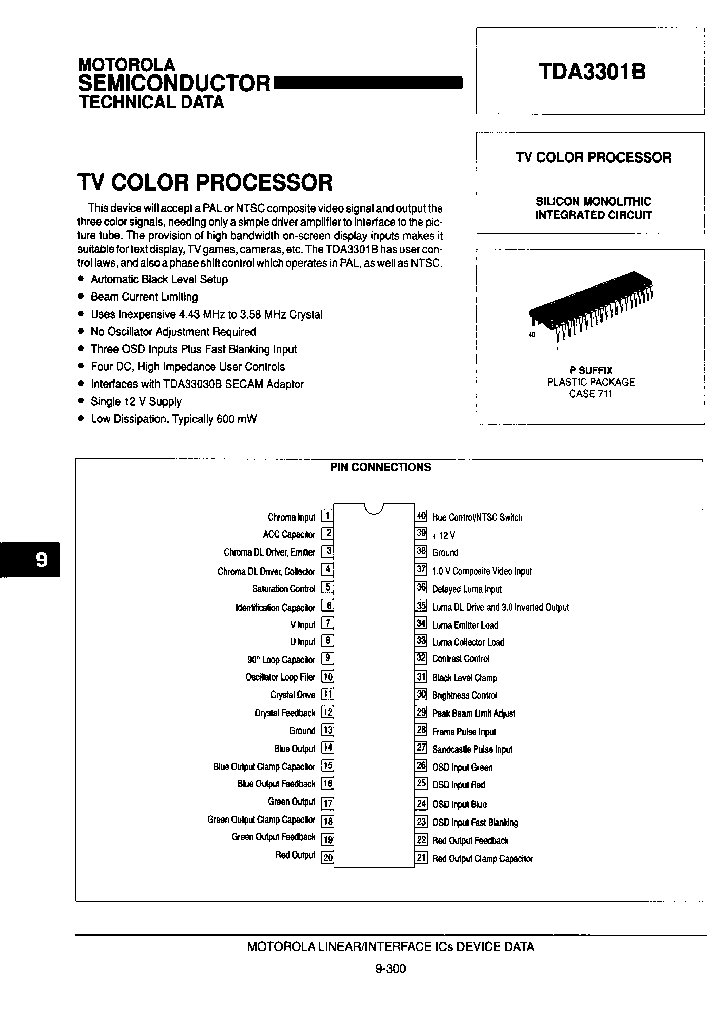 TDA3301B_398876.PDF Datasheet
