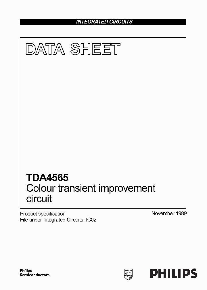 TDA4565_418156.PDF Datasheet