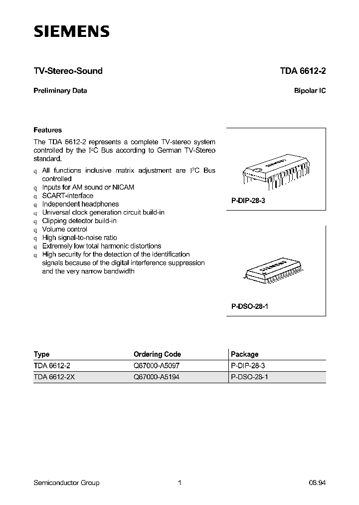 TDA6612-2_397309.PDF Datasheet