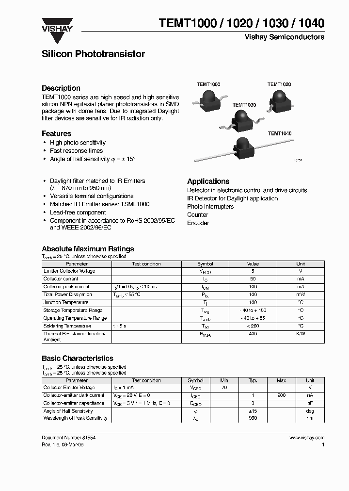 TEMT1020_421520.PDF Datasheet