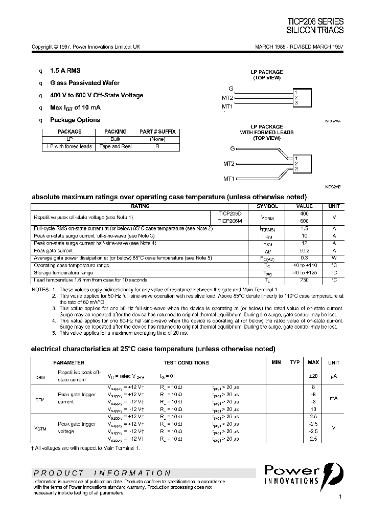 TICP206_68972.PDF Datasheet