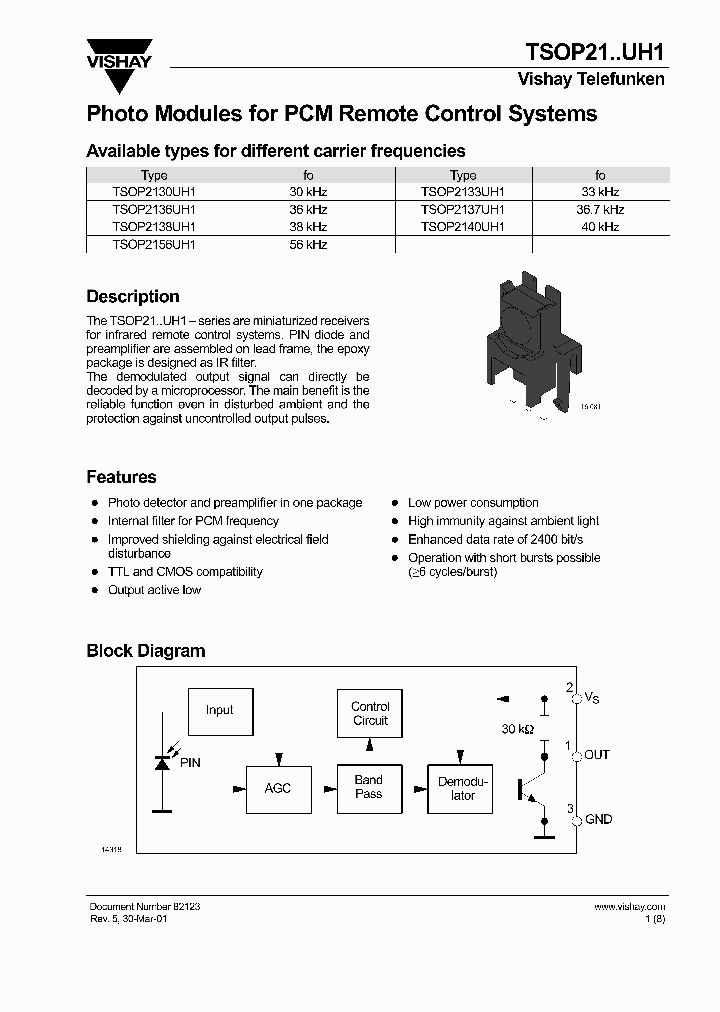 TSOP2130UH1_401738.PDF Datasheet