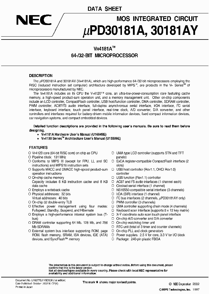 UPD30181AYF1-131-GA3_397682.PDF Datasheet