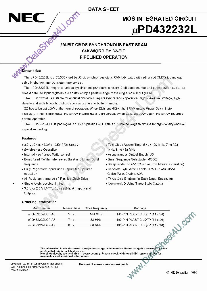 UPD432232L_432069.PDF Datasheet