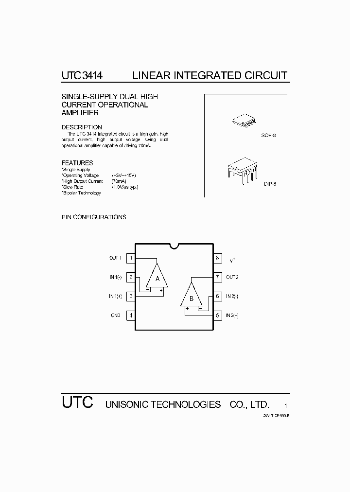 UTC3414_407867.PDF Datasheet