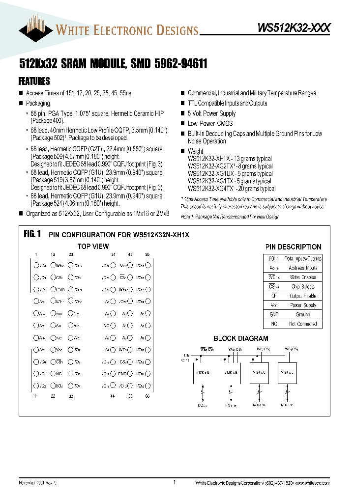 WS512K32_319854.PDF Datasheet