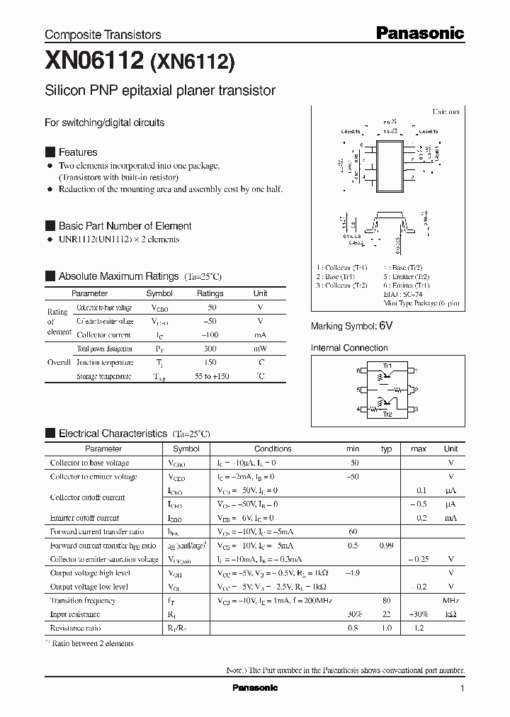 XN6112_412518.PDF Datasheet