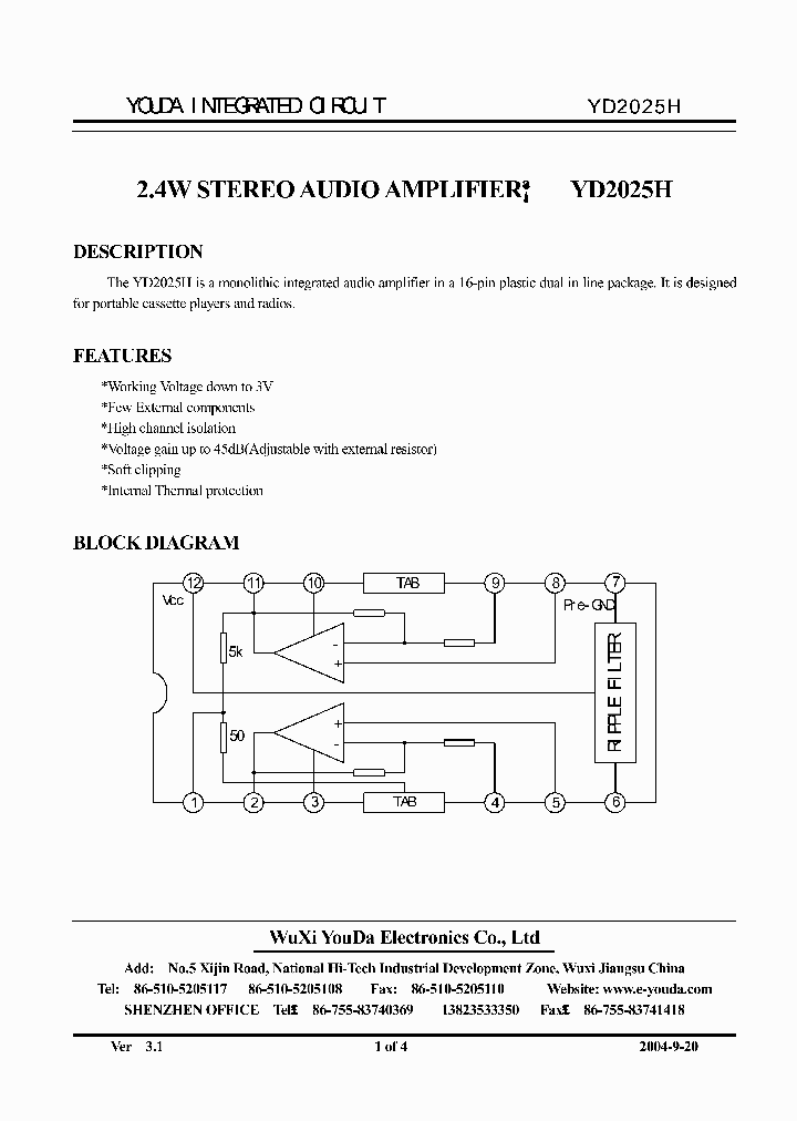 YD2025H_429564.PDF Datasheet