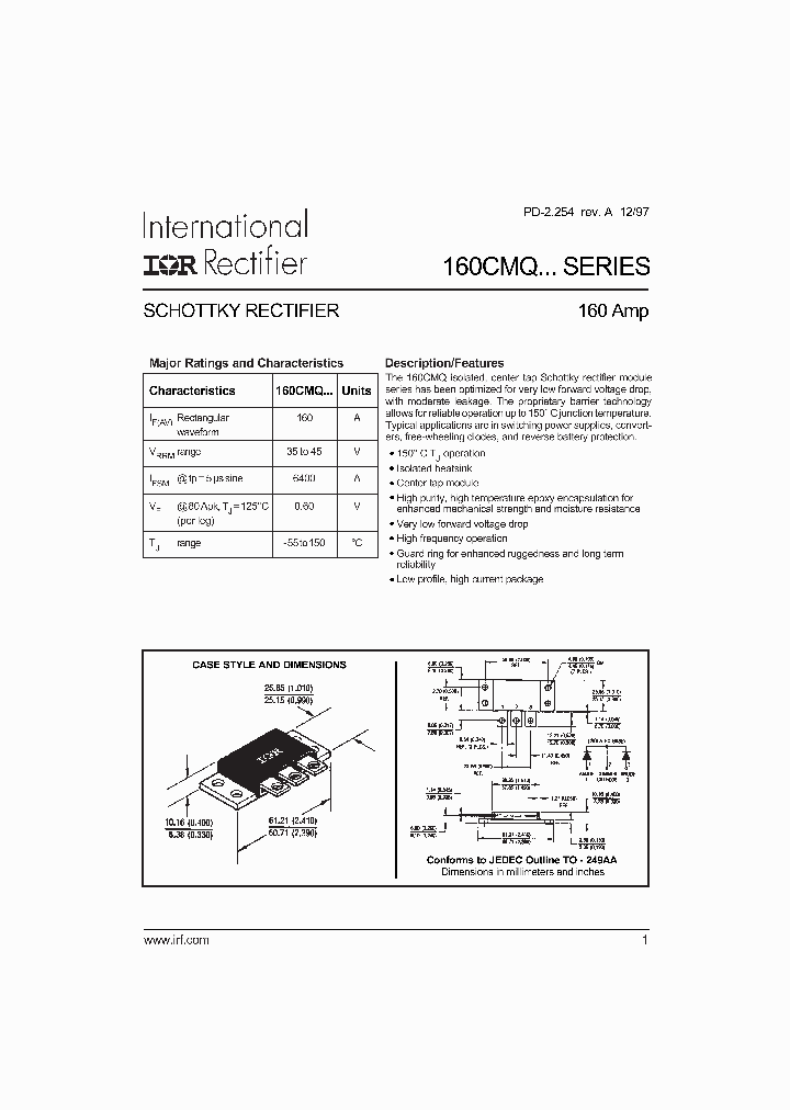 160CMQ_450010.PDF Datasheet