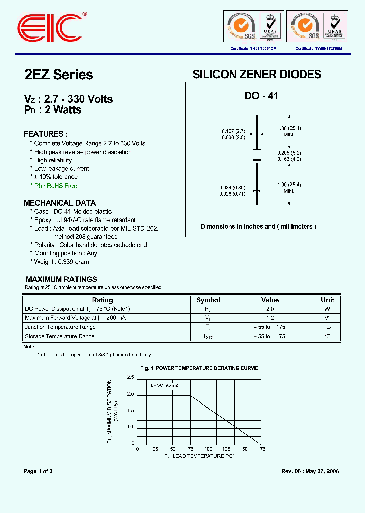 2EZ27D10_460581.PDF Datasheet