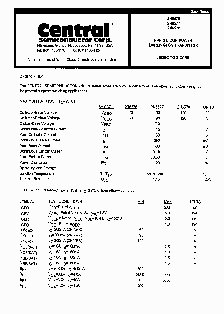2N6576_438442.PDF Datasheet