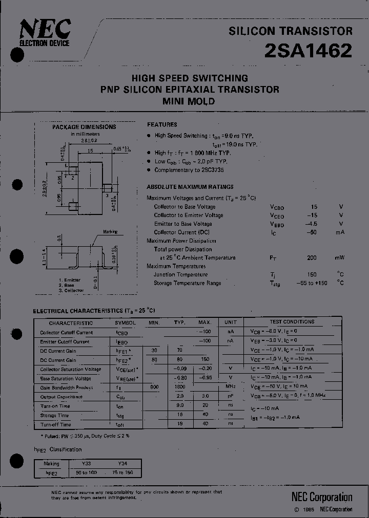 2SA1462_466984.PDF Datasheet