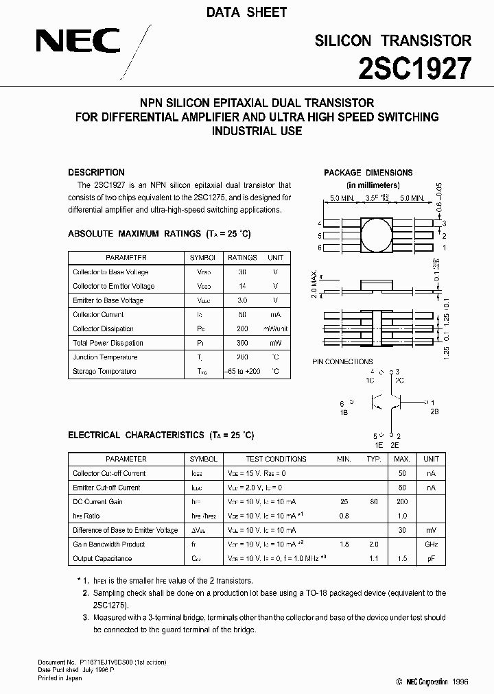 2SC1927_438180.PDF Datasheet
