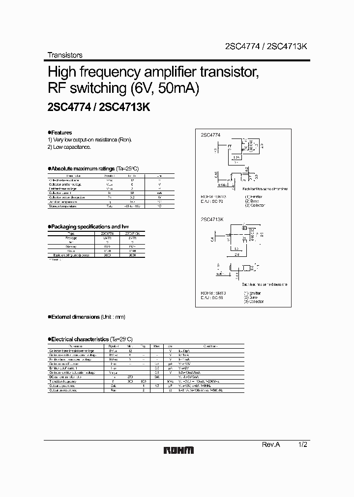 2SC4774_445236.PDF Datasheet