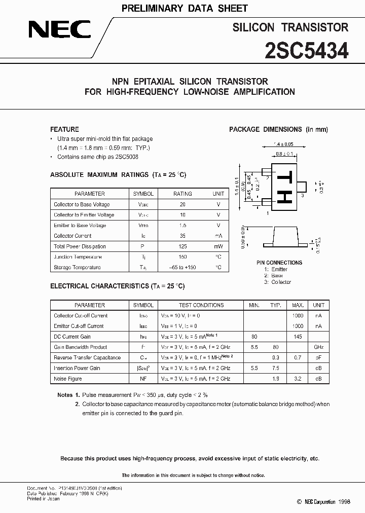 2SC5434_485373.PDF Datasheet