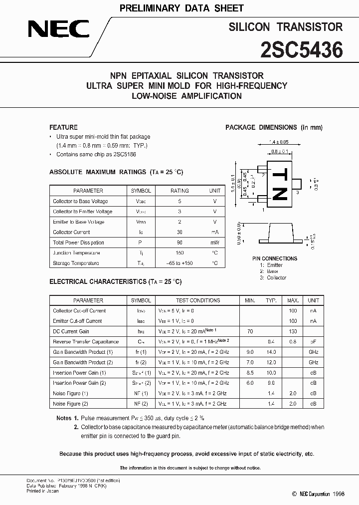 2SC5436_473085.PDF Datasheet