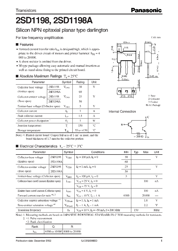 2SD1198A_436466.PDF Datasheet