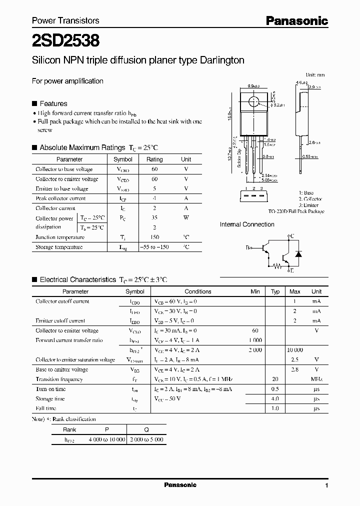 2SD2538_476579.PDF Datasheet