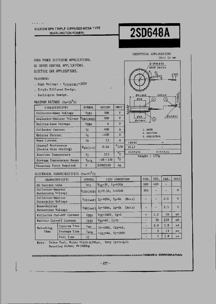 2SD648A_439575.PDF Datasheet