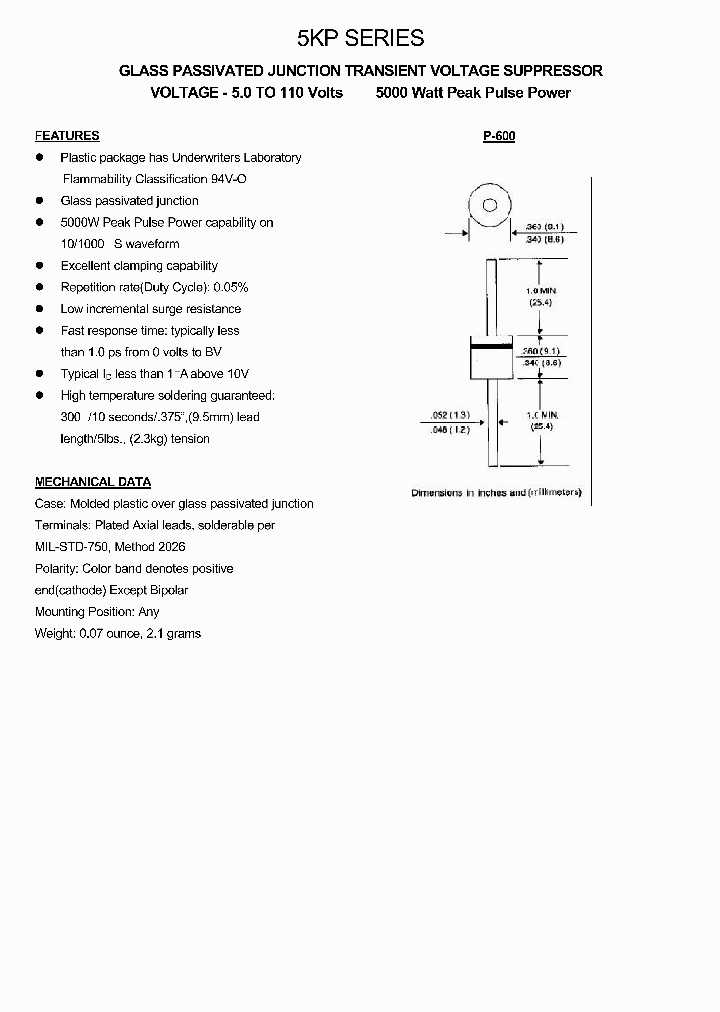 5KP33A_450349.PDF Datasheet
