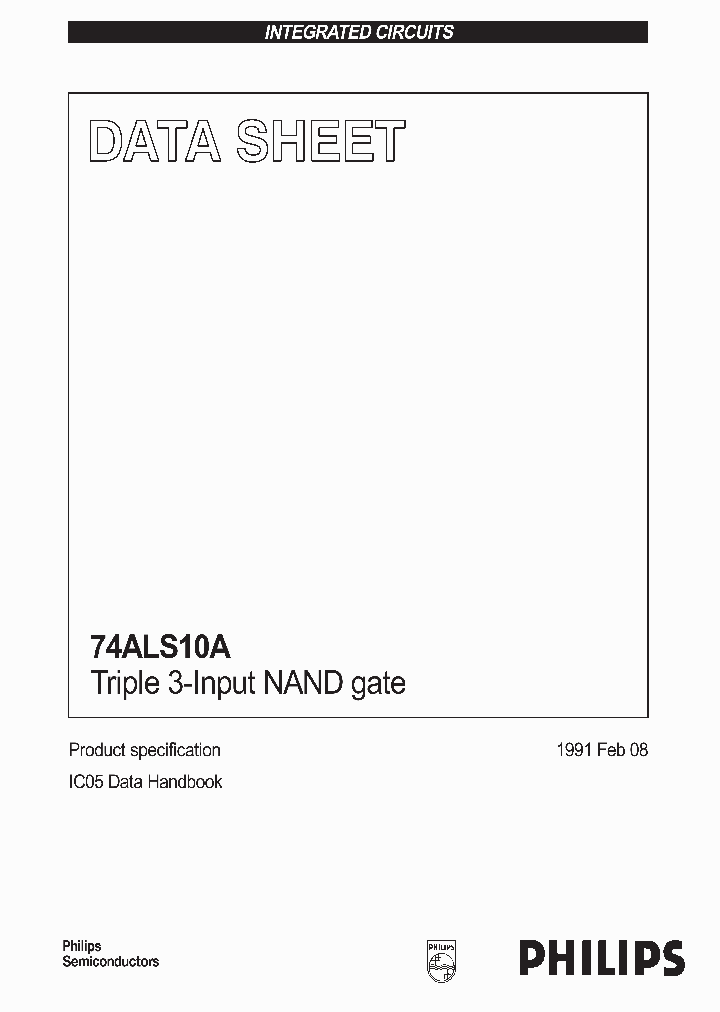 74ALS10A_474635.PDF Datasheet