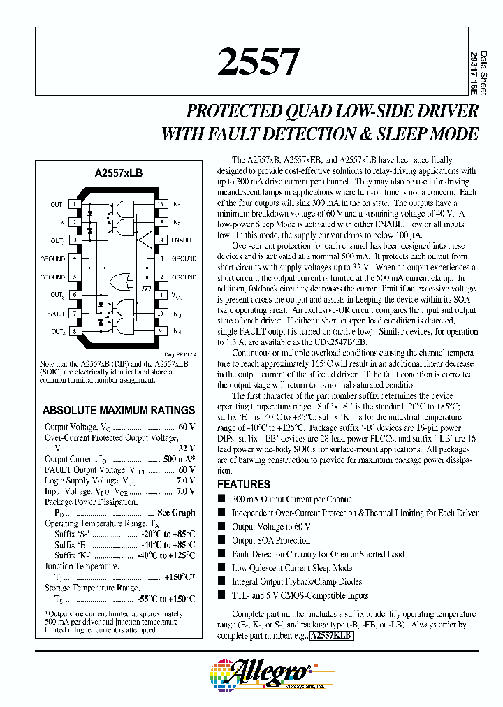 A2557SB_375187.PDF Datasheet