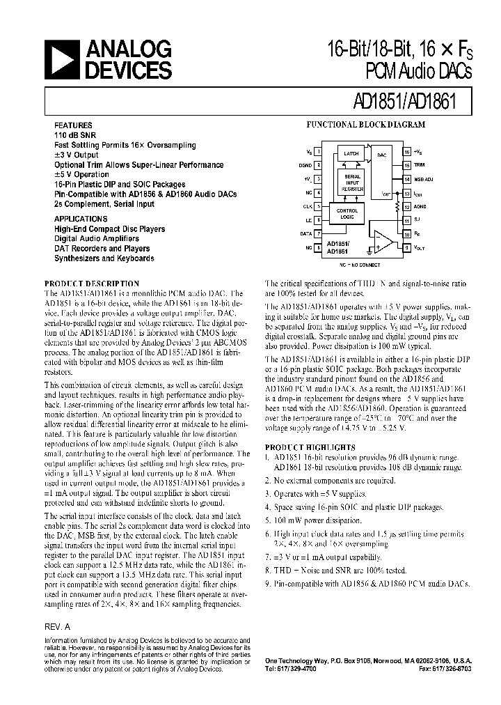 AD1851_86626.PDF Datasheet