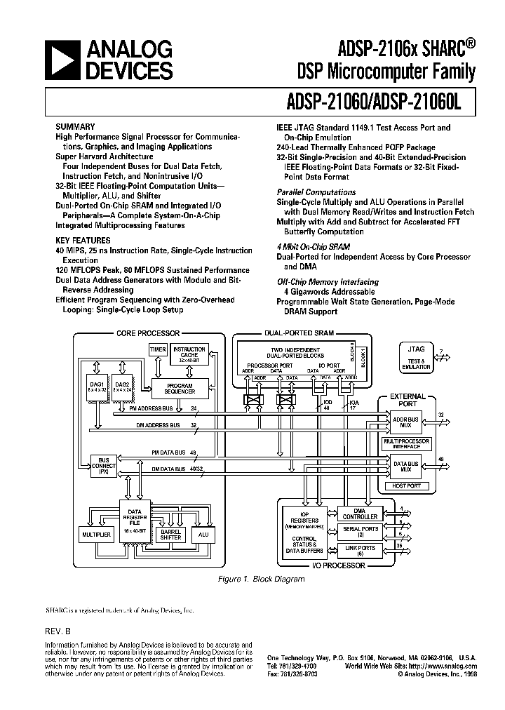 ADSP21060_457214.PDF Datasheet