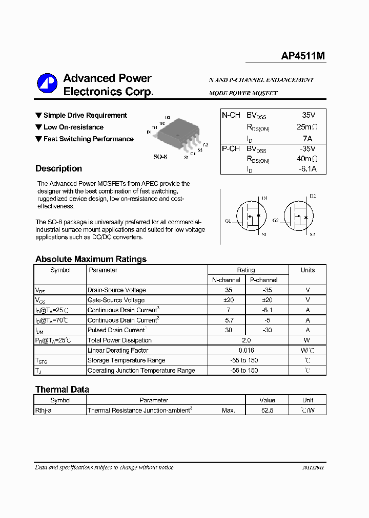 AP4511M_478035.PDF Datasheet