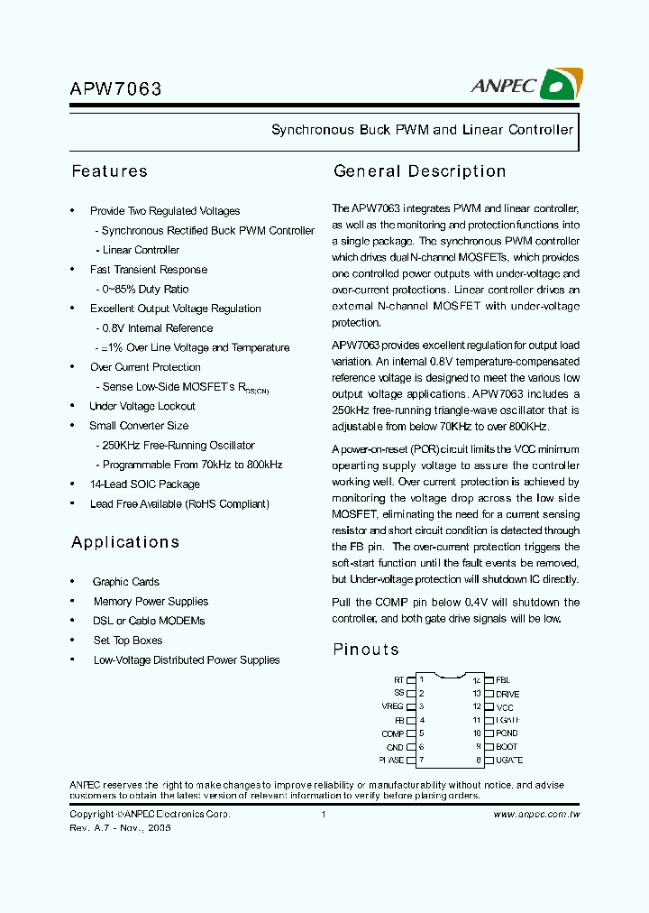 APW7063_455616.PDF Datasheet
